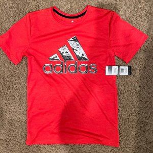 NWT Adidas dri-fit red shirt - Boys M(10-12)